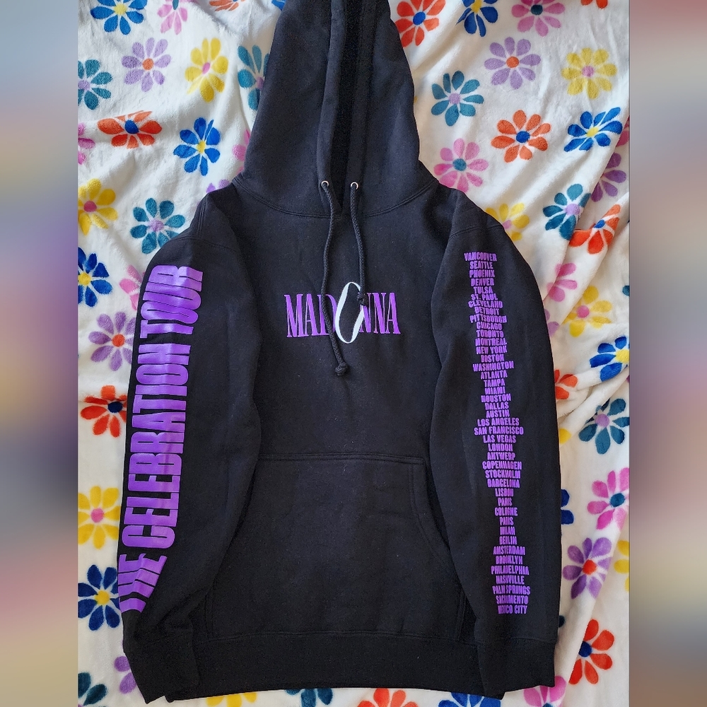 Madonna celebration tour hoodie